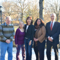 Who is the Vice-Chairperson of the Community Board in Flushing, NY?